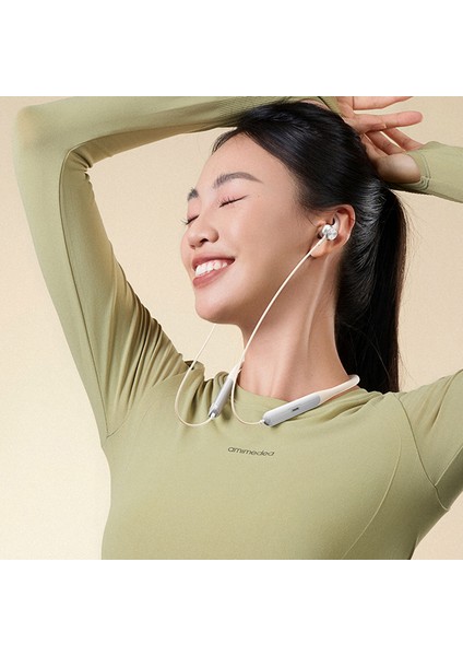 Remax RB-S16 Dokunmatik Kontrollü Kulaklık Spor Boyun Askılı Bluetooth Kulaklık Boyun Bandı Kablosuz Kulaklık - Beyaz (Yurt Dışından) modelleri