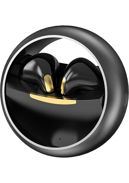 KM89 Tws Bluetooth 5.3 Kulaklık Stereo Müzik Oyun Kablosuz Kulaklık - Siyah (Yurt Dışından)