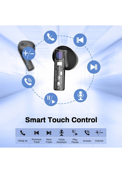 P60 Pro Kablosuz Bluetooth Kulaklık Enc Gürültü Azaltma Kulaklıkları Düşük Gecikme Süreli Oyun Kulaklığı - Turuncu (Yurt Dışından) indirimleri