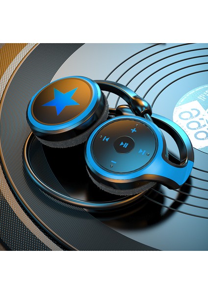 A23 Çift Kulak Boyun Asma Stereo Spor Kulaklık Tws Mikrofonlu Kablosuz Bluetooth Kulaklık - Siyah / Mavi (Yurt Dışından) indirimleri