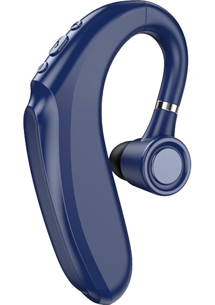 Q12 90MAH Pil Tek Kulak Kablosuz Bluetooth Kulak Kancası Kulaklık Iş Spor Müzik Çağrı Kulaklık - Mavi (Yurt Dışından)