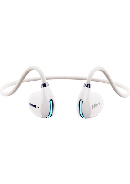 Hıleo HI73 Açık Kulak Yönlü Hava Iletimi Serin Gece Işığı ile Spor Bluetooth Kulaklık Hd Çağrı Hafif Ağrısız Kulaklık - Beyaz (Yurt Dışından) fiyatları