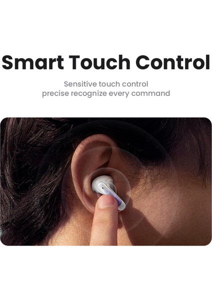 Usams XD19 X-Don Serisi Çift Mikrofonlu Enc Tws Kulakiçi Kablosuz Bluetooth 5.3 Kulaklık Kulak Içi Kulaklıklar - Degrade Mor (Yurt Dışından)