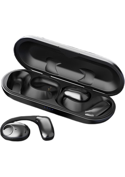 W700 Kablosuz Bluetooth 5.3 Kulaklık Su Geçirmez Kulak Kancası Spor Müzik Kulaklığı - Siyah (Yurt Dışından)