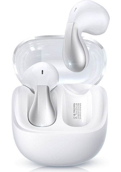 Xundd X33 Su Damlası Şekli Tws Bluetooth Kulaklık Stereo Müzik Oyun Kablosuz Kulaklık - Beyaz (Yurt Dışından)