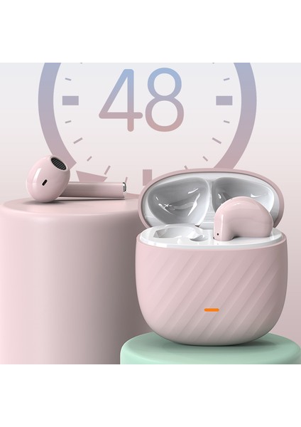 G08 Tws Bluetooth 5.3 Yarı Kulak Içi Kulaklıklar Su Geçirmez Kablosuz Spor Kulaklıkları - Siyah (Yurt Dışından)
