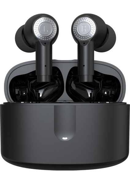 J9 Tws Kulakiçi Bluetooth Kulaklık Taşınabilir Kulaklıklar Gürültü Azaltma Kablosuz Kulaklık - Siyah (Yurt Dışından)