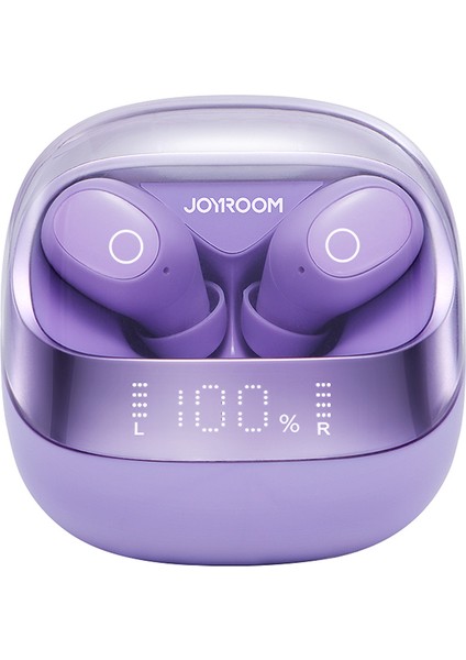 Jdots Serisi Jr-Db2 Gerçek Kablosuz Kulaklık Dijital Ekranlı Düşük Gecikmeli Bluetooth Kulaklık - Mor (Yurt Dışından) fırsatları