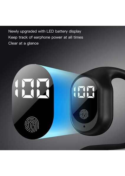 Fn-98 Tek Kulak Bluetooth Kulak Askılı Kulaklık Kablosuz Kulaklık - Siyah (Yurt Dışından) indirimleri