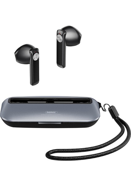 Remax Alloybuds M2 Tws Kablosuz Bluetooth Kulaklık Ipx6 Su Geçirmez Müzik Hd Çağrı Kulaklığı - Siyah (Yurt Dışından)
