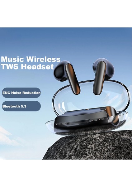 Aweı T85 Enc Gürültü Önleyici Bluetooth Kulaklık Müzik Tws Kablosuz Kulaklık - Beyaz (Yurt Dışından) fiyatları