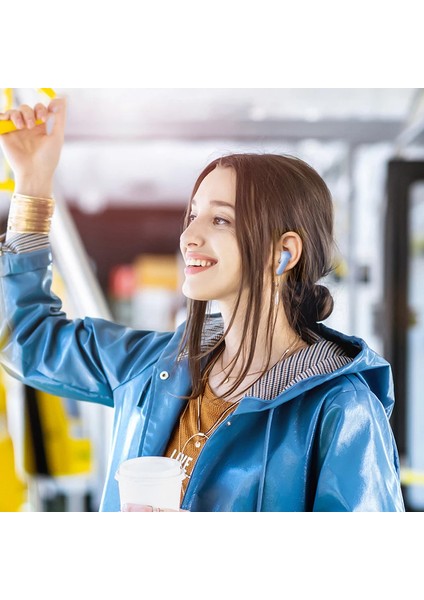 Aweı T85 Enc Gürültü Önleyici Bluetooth Kulaklık Müzik Tws Kablosuz Kulaklık - Beyaz (Yurt Dışından) fırsatları