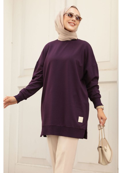 Neva Style Mor Tesettür Tunik 30644MOR