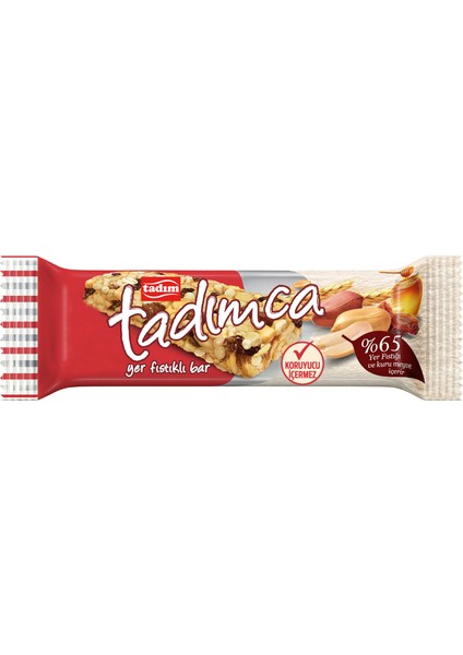 Yer Fıstıklı Bar 30GR x 20 Adet