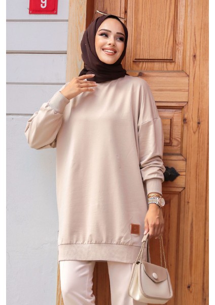 Koyu Bej Tesettür Tunik 30644KBEJ modelleri