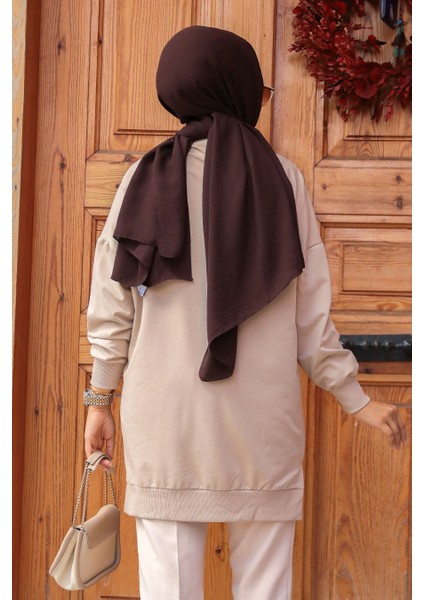 Koyu Bej Tesettür Tunik 30644KBEJ fırsatları
