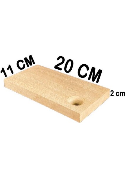 Mini Ahşap Soğan Kesim Doğrama Kesme Tahtası Panosu 20CM×11CM modelleri