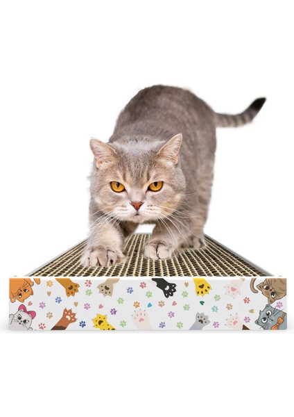 Tırmata Yeni Ürün Doğal Düz Karton Kedi Tırmalaması Kedi Tırmalama Tahtası Kartonu 47X17 cm fiyatları