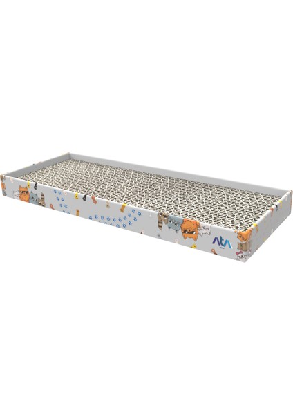 Tırmata Yeni Ürün Doğal Düz Karton Kedi Tırmalaması Kedi Tırmalama Tahtası Kartonu 47X17 cm modelleri