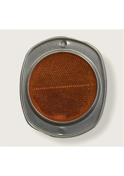 Sarı Vidalı Yuvarlak Metal Ince Kenar Willys Reflektör Kedi Gözü Karavan/kamyonet/römork fiyatları