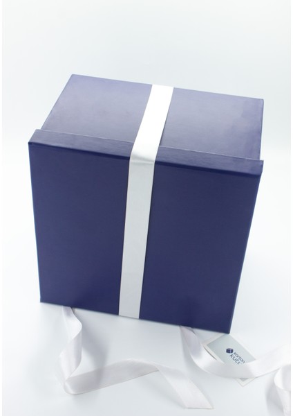 Babalar Günü Hediye 27 X27 cm Karton Kutu - 1049_GIFT - Büyük Lacivert Kutu fırsatları