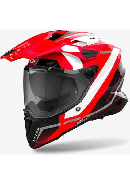 Aıroh Commander 2 Mavıck Red Gloss Kask