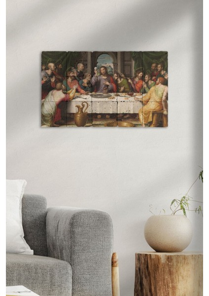 Doğal Taş Tablo – Last Supper - 002 - (30X50CM)