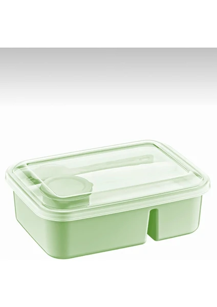 Holly Home Lunch To Go Beslenme Kabı Bölmeli Sosluklu Beslenme Kabı 600ML+320ML+40ML 14,5X20X7,4(H)CM