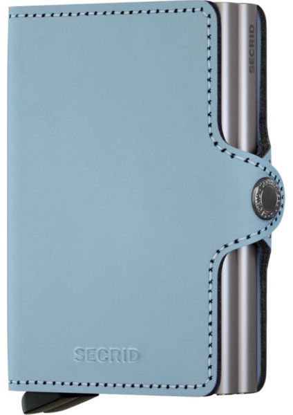 Twinwallet Matte Blue Orijinal Avrupa Derisi Cüzdan