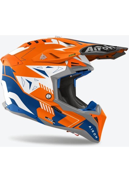 Aıroh Avıator 3 Spın Orange Fluo Matt Kask fiyatları