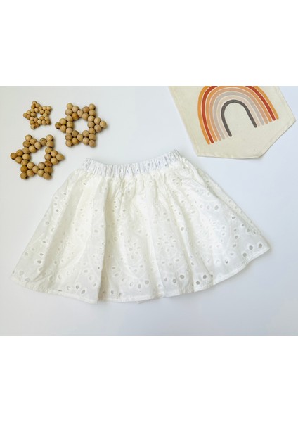 Kız Çocuk Pamuk Astarlı Fisto Etek