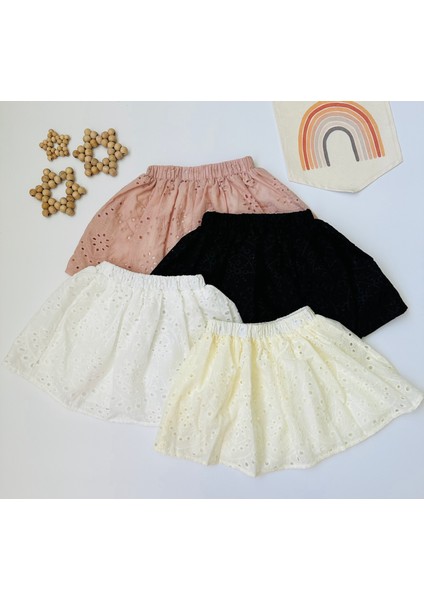 Kız Çocuk Pamuk Astarlı Fisto Etek modelleri