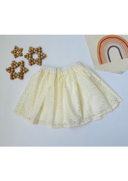 Kız Çocuk Pamuk Astarlı Fisto Etek