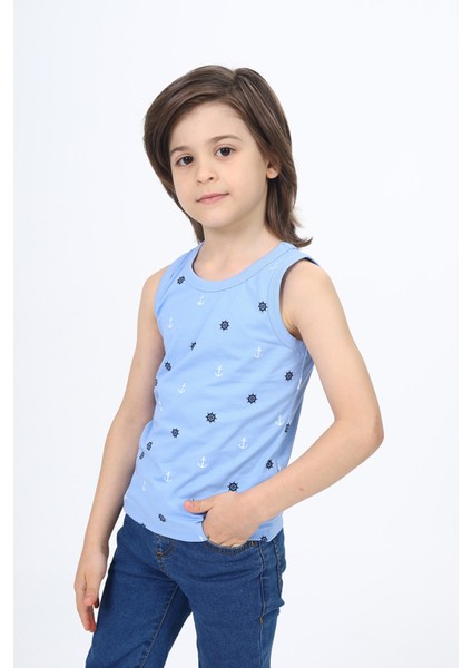 Erkek Çocuk Baskılı Atlet