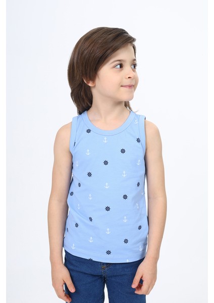 Erkek Çocuk Baskılı Atlet modelleri