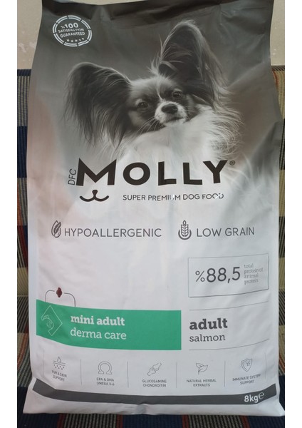 Hypoallergenic Somonlu Mini Irk Yetişkin Köpek Kuru Maması 8 kg