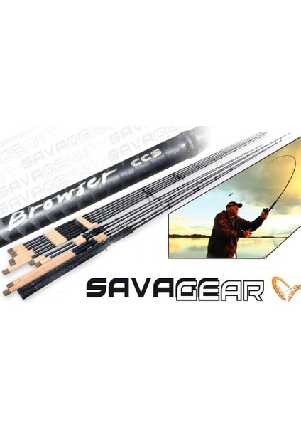 Savage Gear  Browser Ccs 9'6'' 290CM 7-23G 2 Parça