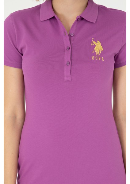 U.S. Polo Assn. Kadın Mor Örme Elbise 50280069-VR038