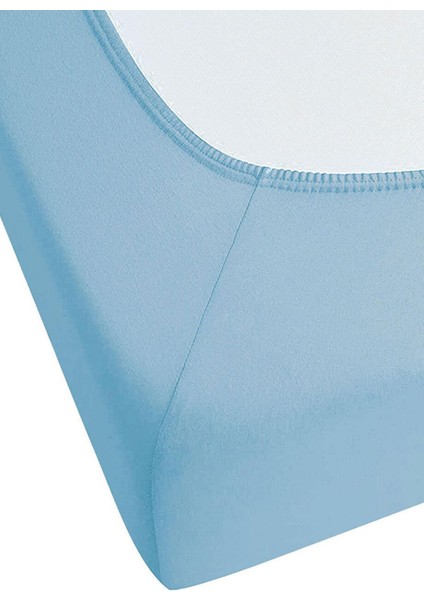 2 Adet Düz Pamuklu Tek Kişilik 80 x 200 cm Lastikli Penye Çarşaf fırsatları