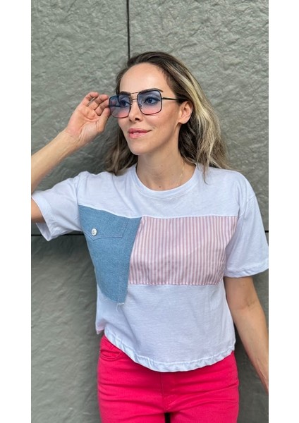 Kot Şeritli T-Shirt fırsatları