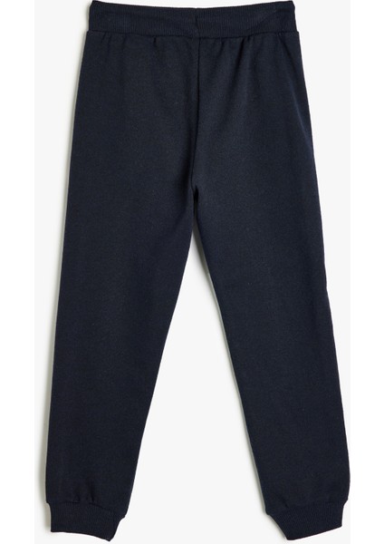 Jogger Eşofman Altı Baskı Detaylı Cepli Beli Bağlamalı fiyatları