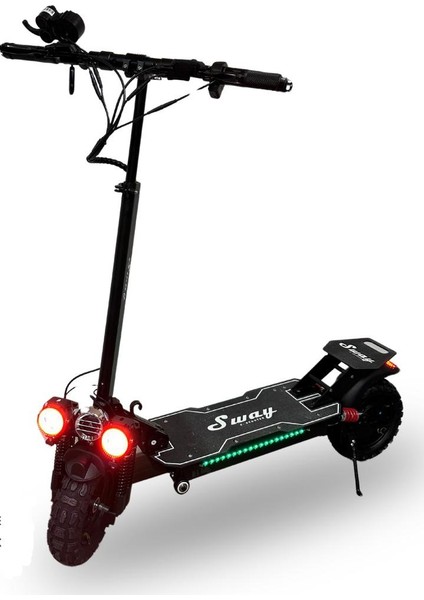 Çita Çift Amortisörlü 1000W 10 Inç Elektrikli Scooter