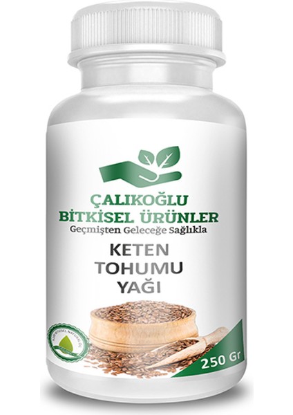 Çalıkoğlu Bitkisel Ürünler Keten Tohumu Yağı 250 gr