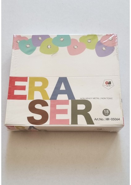 32'li Paket Kalpli Pırlanta Tek Taşlı Silgi