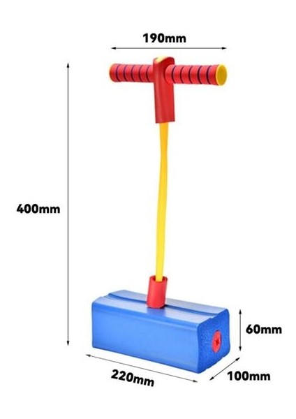 Kornea Store Çocuklar Için Boy Uzatıcı Eğitici Fiziksel ve Zihinsel  Spor Oyun Aleti Zıplama Oyuncağı (K246)