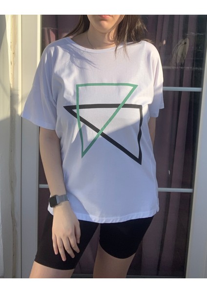 Kadın Beyaz T-Shirt