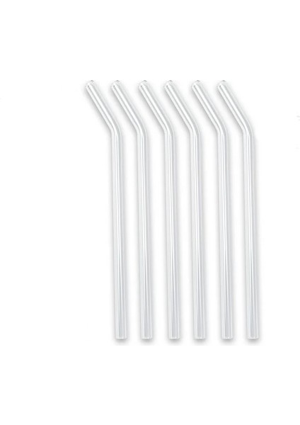 Cam Pipet Eğimli 6lı Set Yerli Üretim 7mm x 200mm