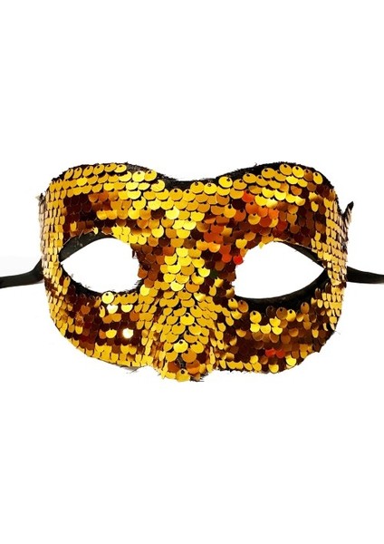 Payetli Venedik Balo Parti Maskesi Altın fiyatları