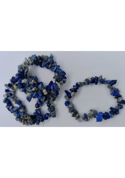 Dewey Accessories Lapis Lazuli Kırık Doğal Taş Bileklik