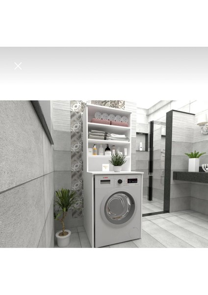 Çamaşır Makinası Dolabı Banyo Dolabı